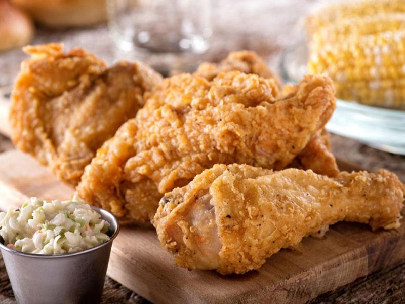1/2 Broasted Chicken