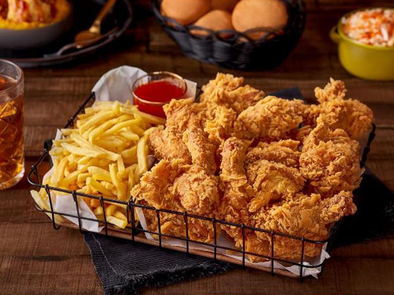12 Pieces Broasted Meal