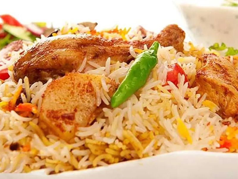 Shish Tawook Biryani