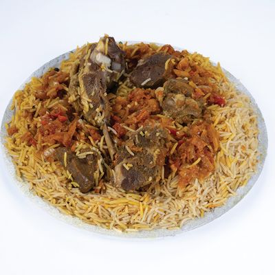 برياني لحم نفر مع أرز