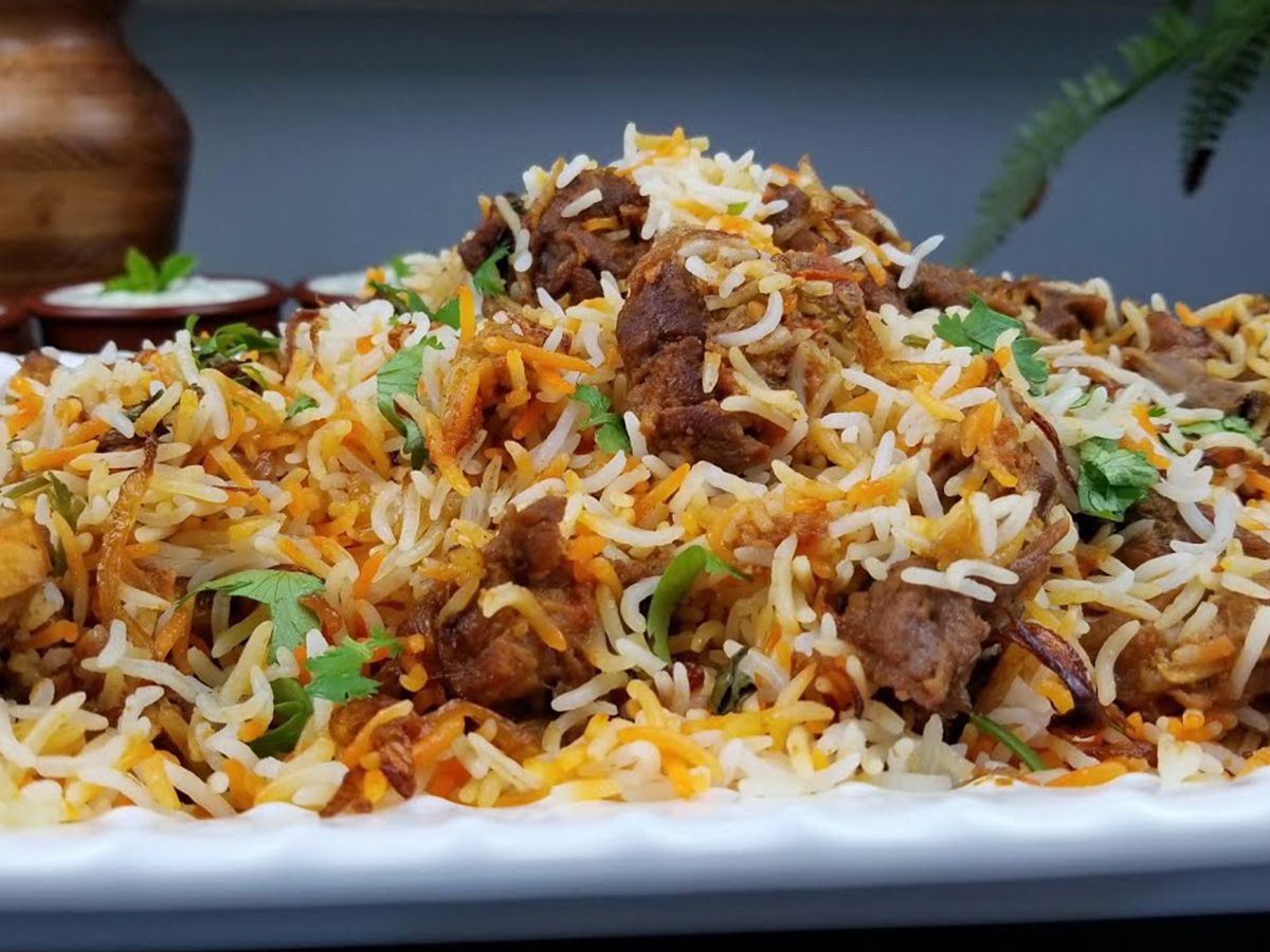 Meat Biryani