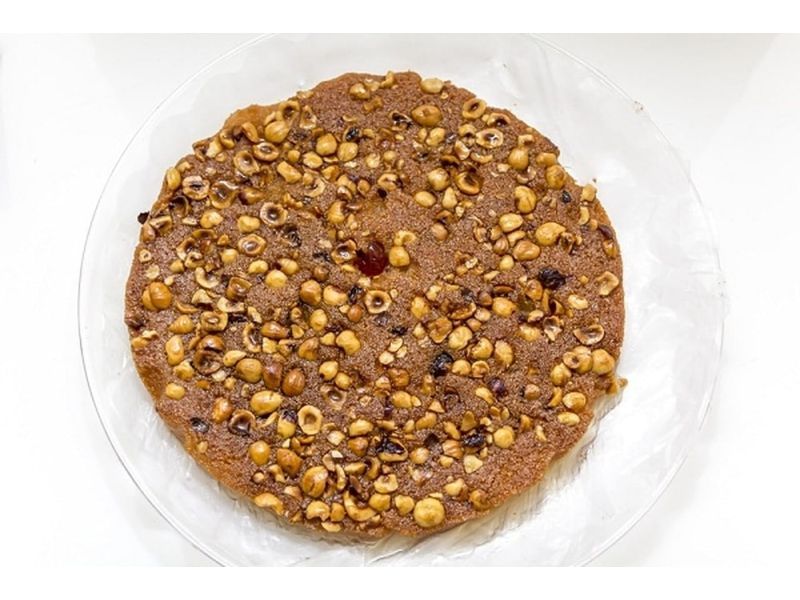 Basbousa with Hazelnut