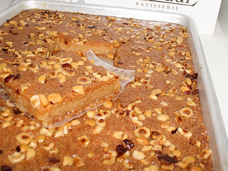 Basbousa With Nuts