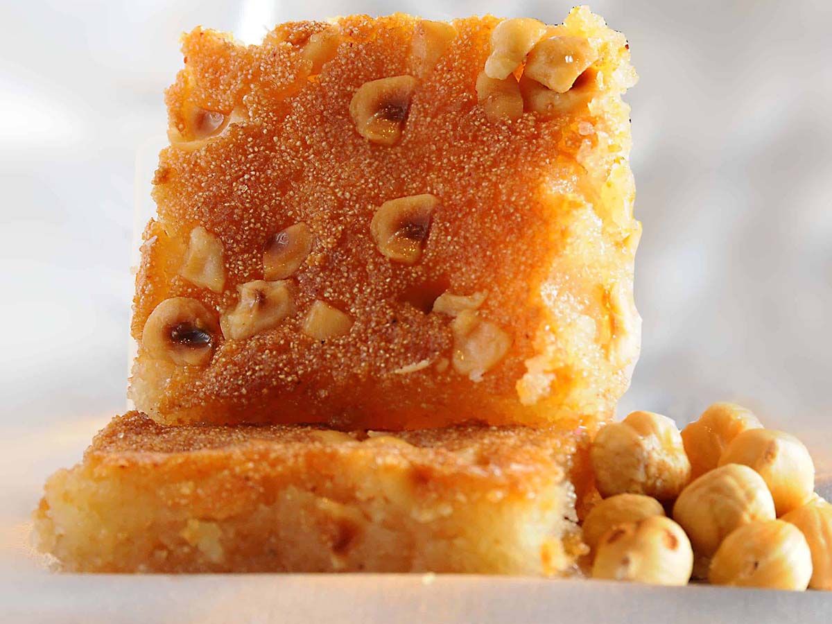 1 kilo hazelnut Basbousa