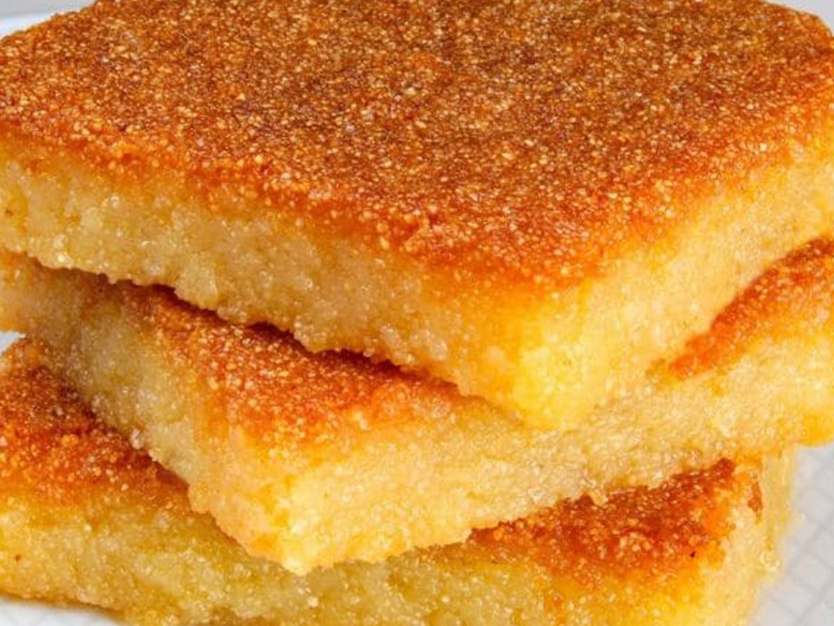 Plain Basbousa Platter