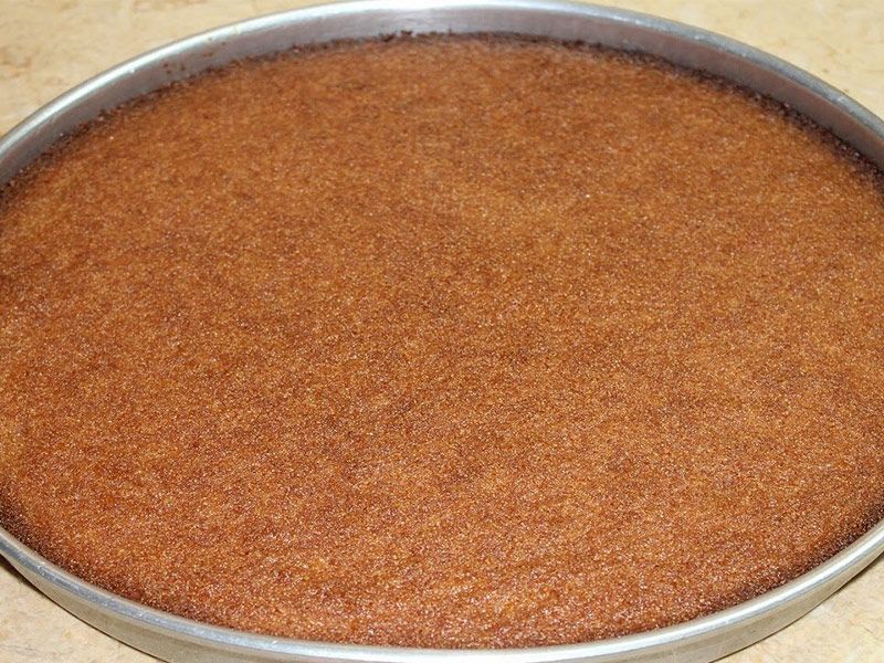 Plain Basbousa Tray