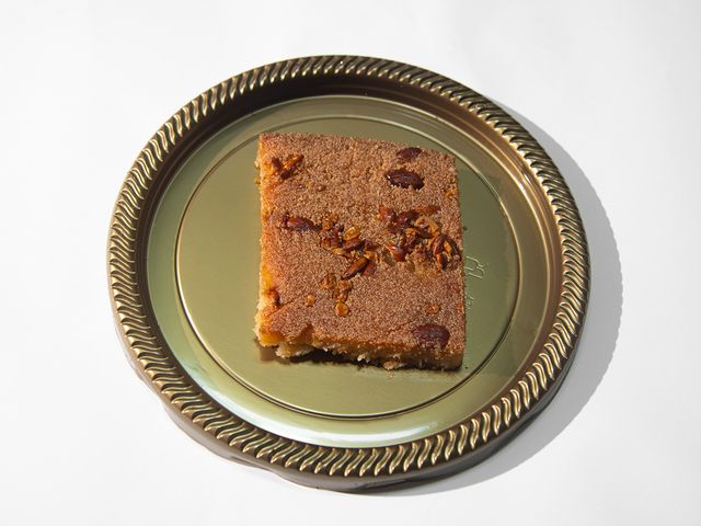 Honeycomb basbousa