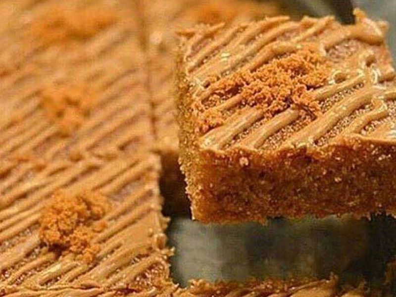 Basbousa With Lotus