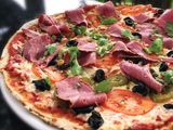 Venice Pastrami pizza