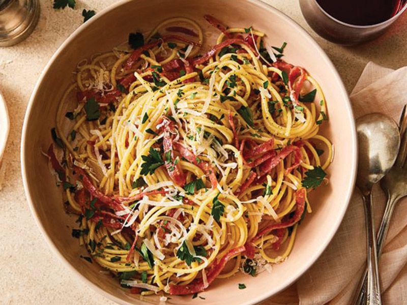 Pastrami Pasta
