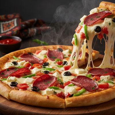 Pastrami Pizza
