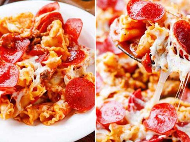 Pastrami pasta