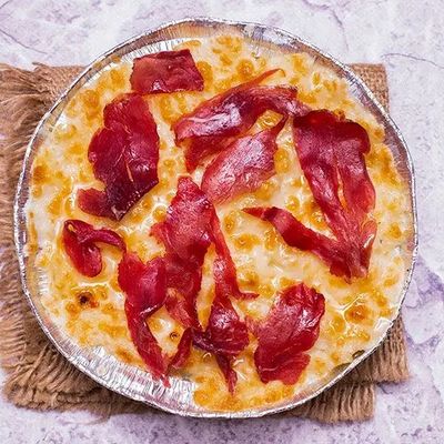 White Sauce Pasta Pastrami