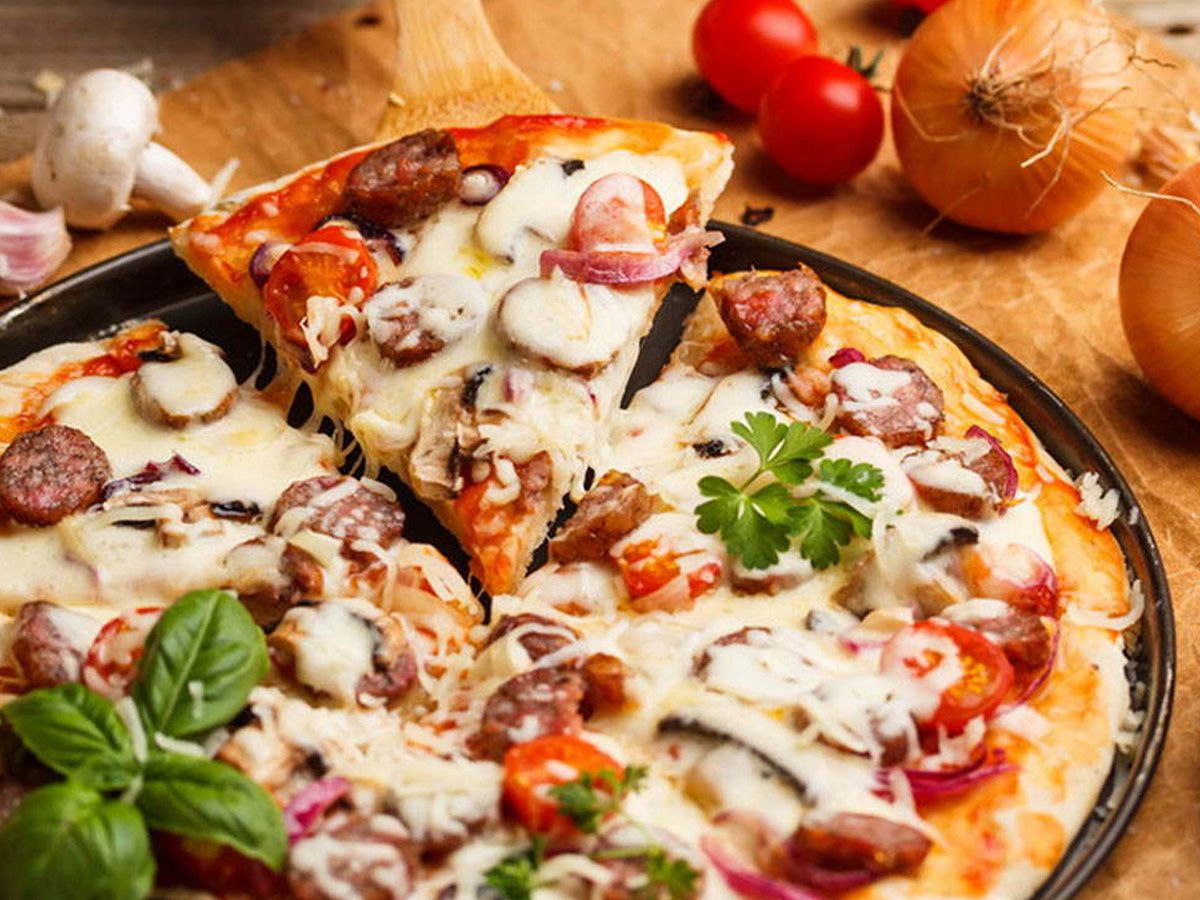 Kiri Pastrami Italian Pizza