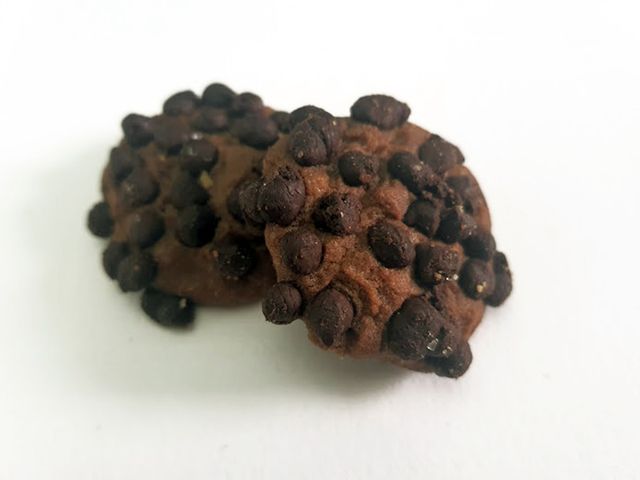 Biscuits With Chocolate Chips And Chocolate
