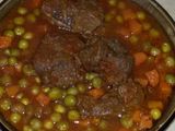 Family Peas with Carrots and Meat
