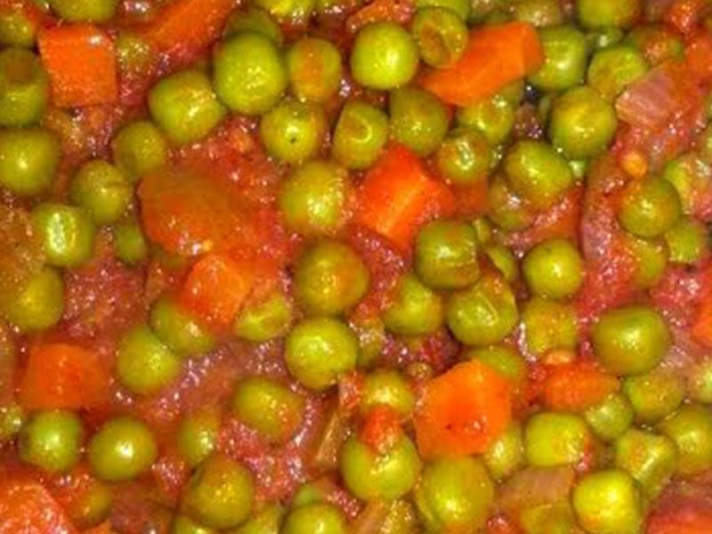 Double Peas with Carrots