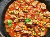 Peas With Meat Casserole