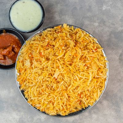 Basmati rice with curry