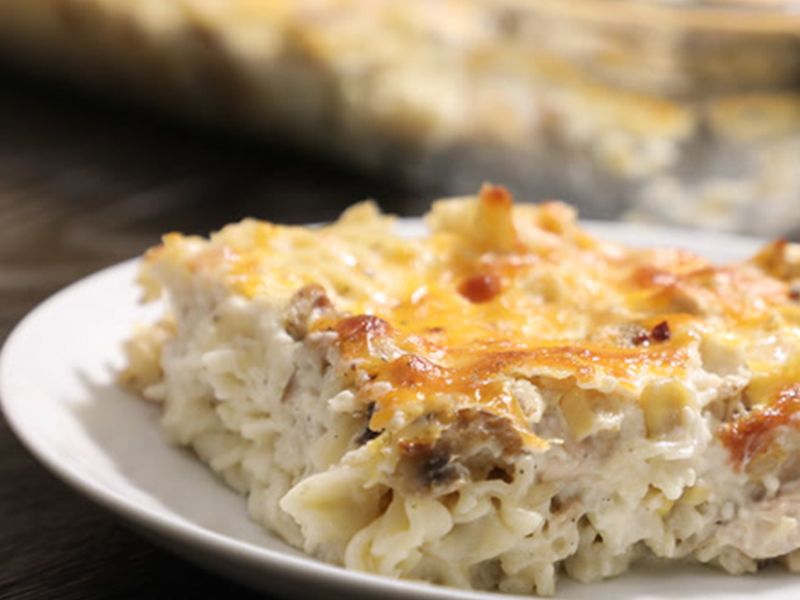 Bechamel Pasta With Chicken
