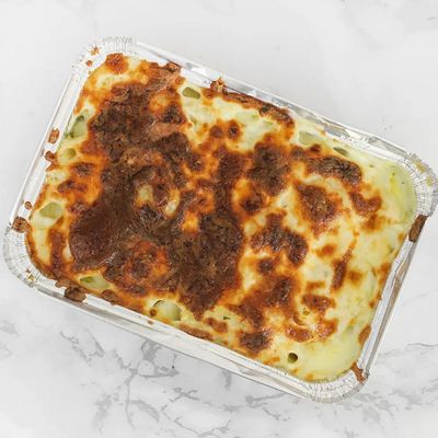 Chicken shawarma pasta Bechamel