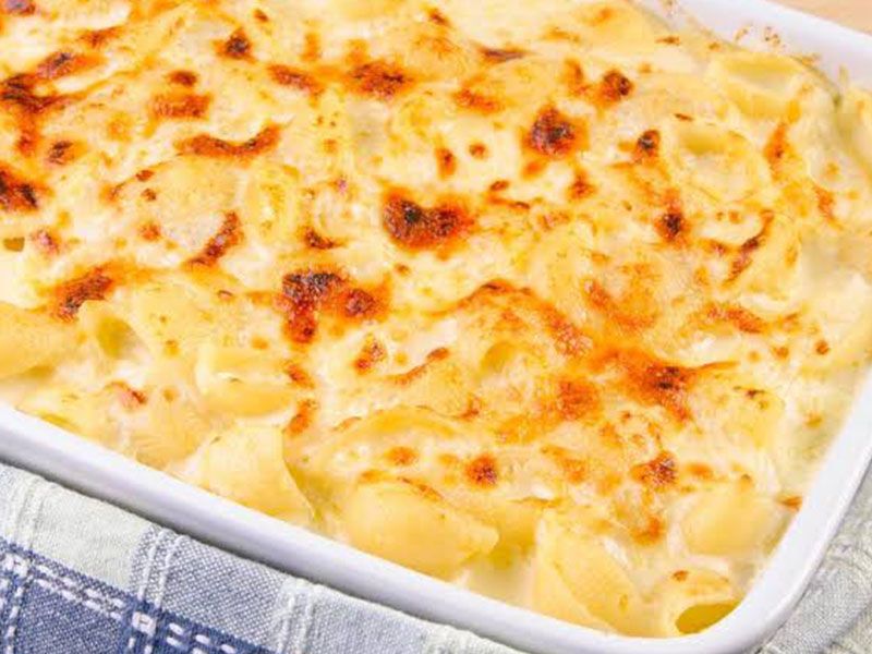 Mix Cheese Bechamel Pasta