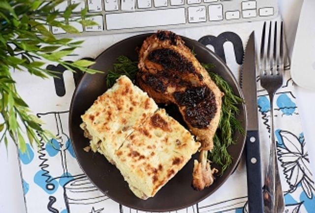 Bechamel Pasta Meal