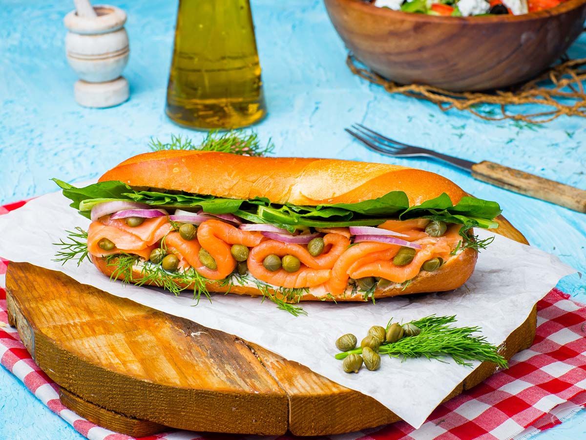Roe Sandwich