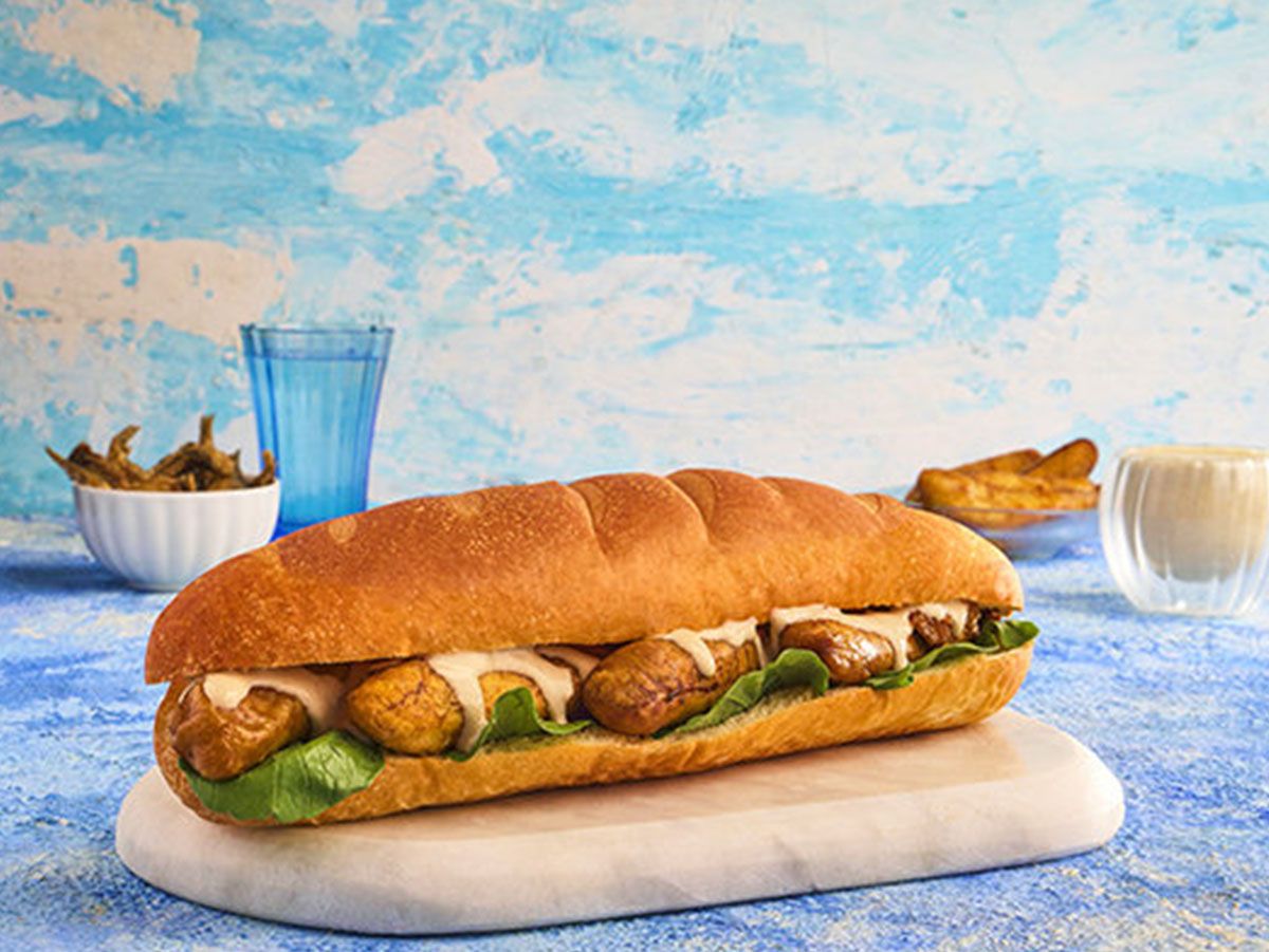 Fried Roe Sandwich