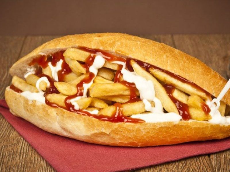 French Fries Sandwich