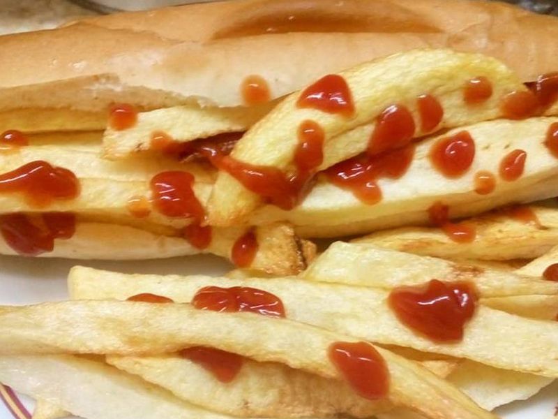 French Fries Sandwich