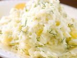 Potato Puree with Baba Ghannoug sandwich