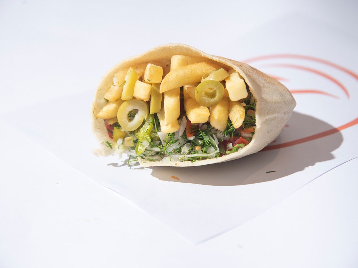 Alexandrian Potatoes Sandwich