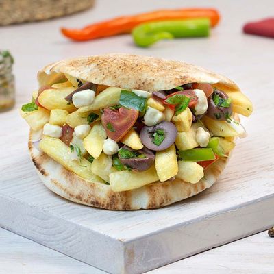 Alexandrian Fries Sandwich