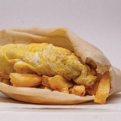 Potatoes With Omelette Egg