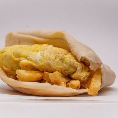 Fried Egg Potatoes sandwich