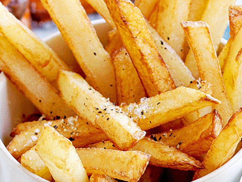 French Fries With Spices