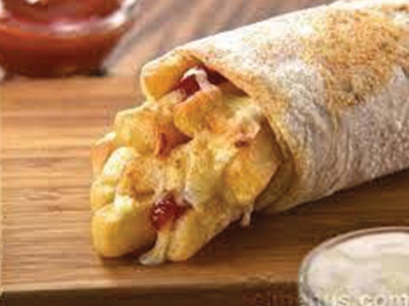 Mozzarella French Fries Sandwich