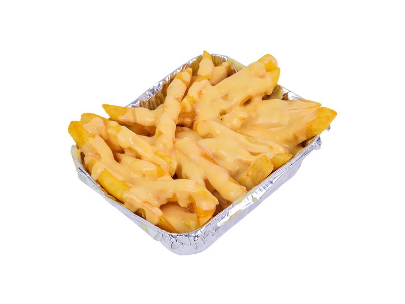 French Fries With Cheddar Sauce