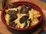 French Fries With Liver And Cheese