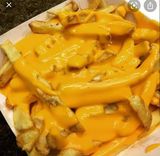 French Fries With Cheese Sandwich