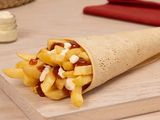 Syrian Potatoes With Cheese Sandwich