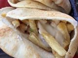 French Fries With Khalta Sandwich