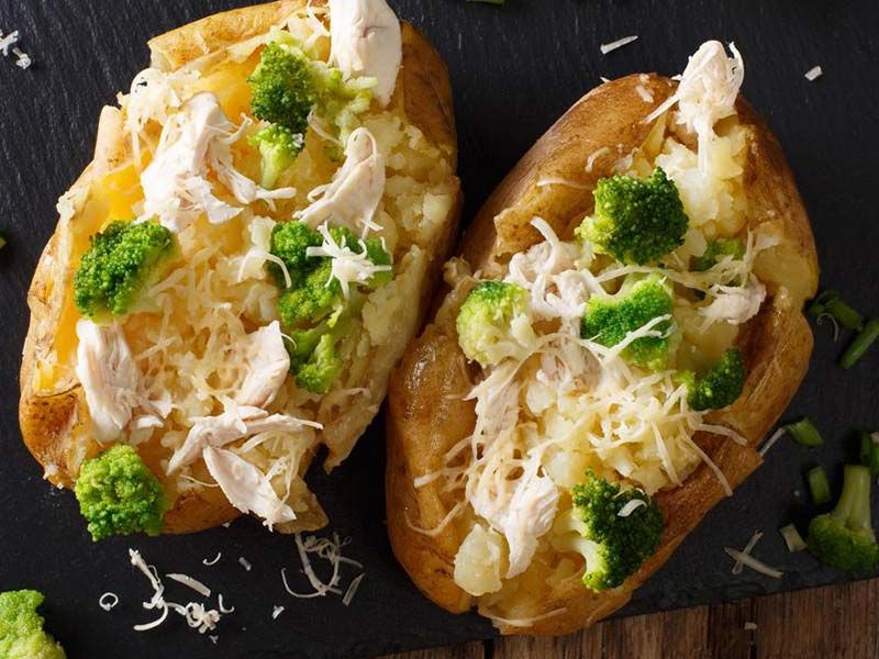 Fries With Chicken And Cheese