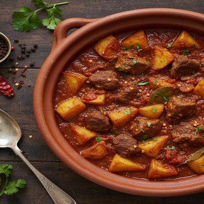 Potatoes With Meat Casserole