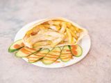 Potato Ketchup Mayonnaise sandwich