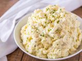 Potato Puree with cheese platter