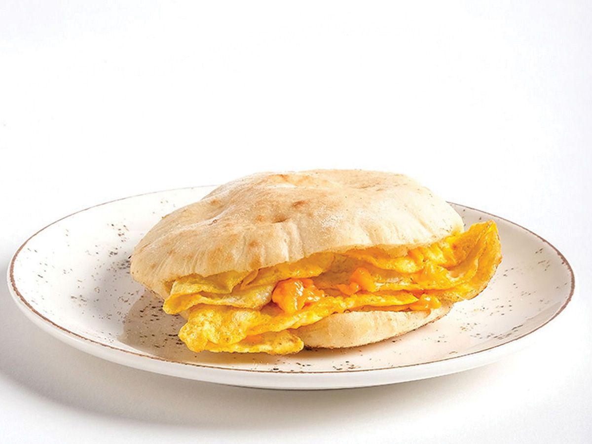 Regular Omelette Egg Potato Sandwich