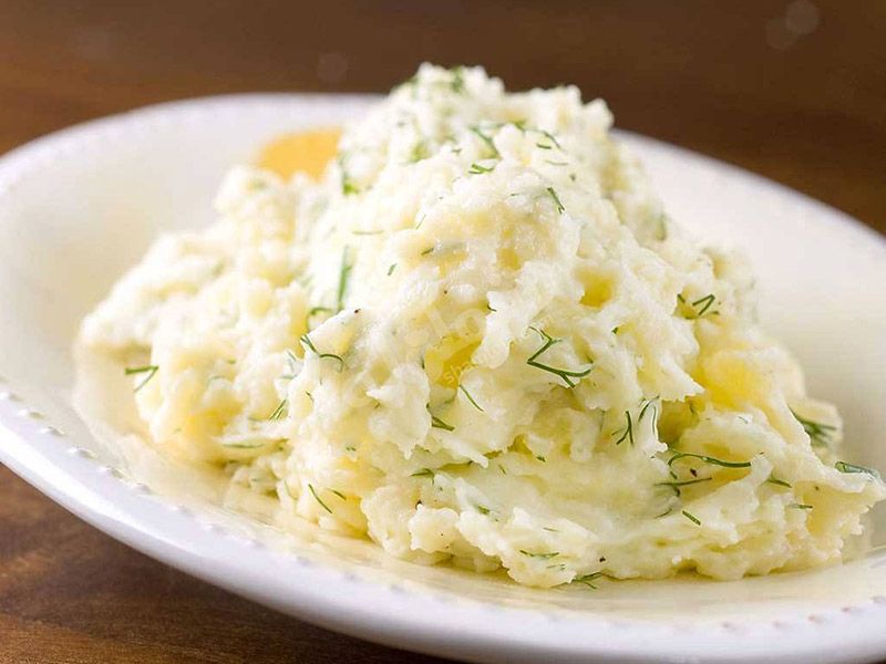 Mashed Potato With Eggs Sandwich