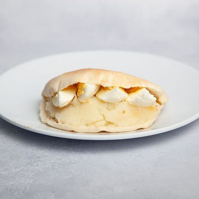Potato Puree With eggs Sandwich